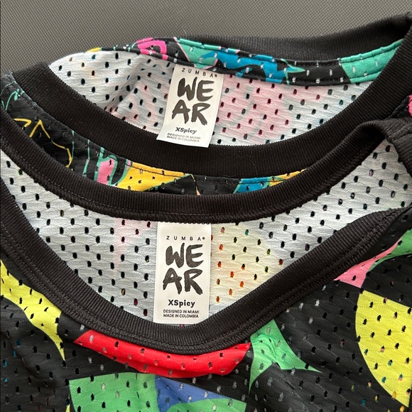 Two Zumba Colorful Tanks - Picture 6 of 6